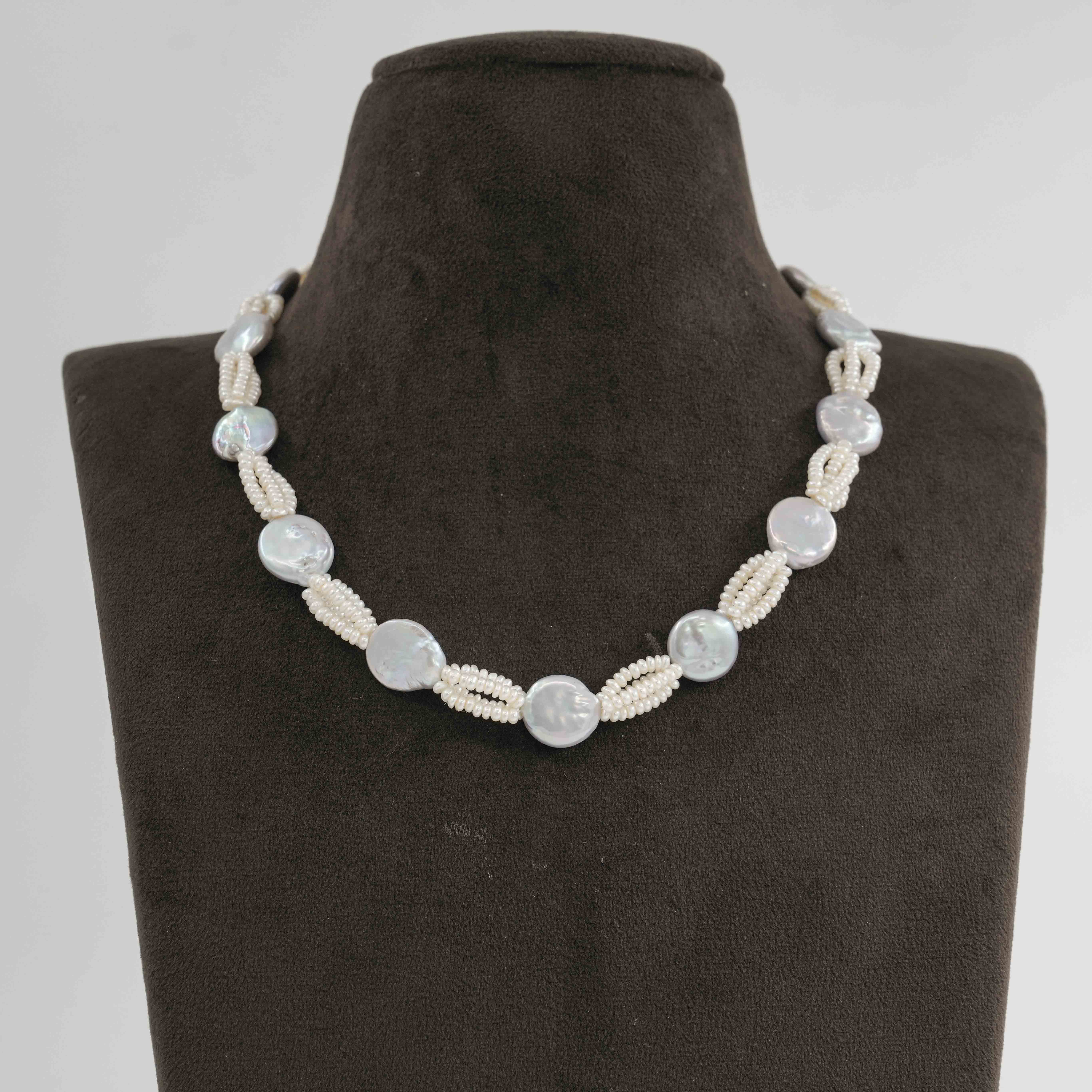 Baroque Small Pearl Necklace